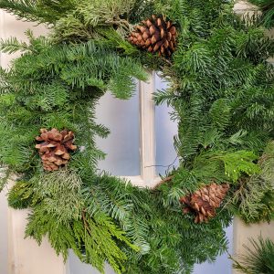noble-fir-12-christmas-wreath-holly-days-horsham-ambler-2020